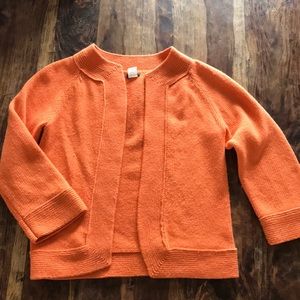 Pumpkin cardigan